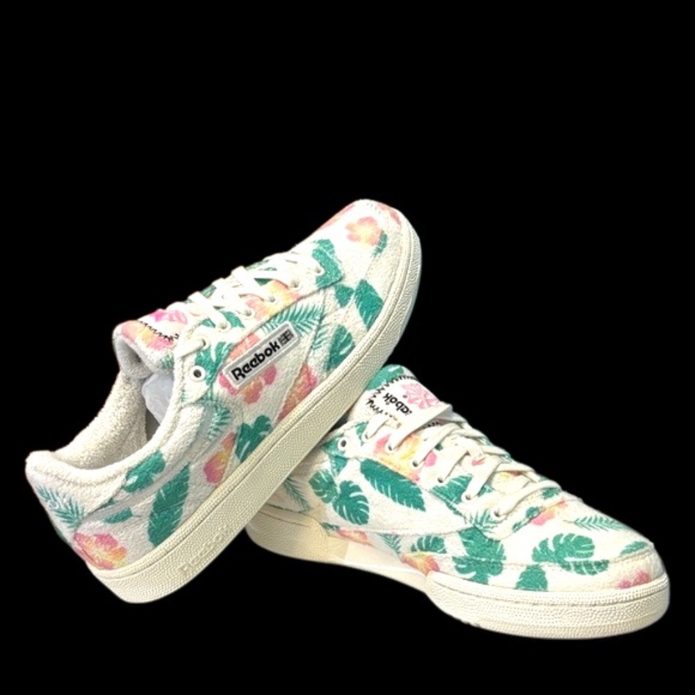 NWOT-Women’s Reebok Club C 85 “Tropical”    (model-FW1266)